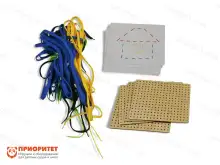 Набор «Шнуровка по канве»1