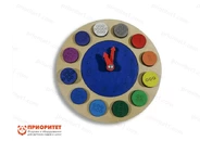 Тактильные часы «Цифры и точки»