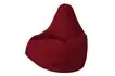 Кресло-мешок «Груша» (микророгожка, бордовый)