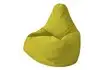 Кресло-мешок «Груша» (микророгожка, лайм)
