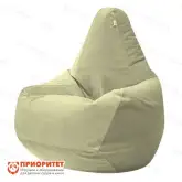 Кресло-мешок «Груша» (велюр, кремовый)1