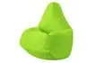 Кресло-мешок «Груша» (велюр бархатистый, салатовый)