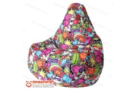 Кресло-мешок «Груша. Маскарад» (велюр)