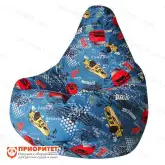 Кресло-мешок «Груша. Рэйсер-02» (велюр)1