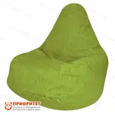 Кресло-мешок «Груша» (рогожка, лайм)1