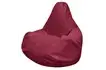 Кресло-мешок «Груша» (микровелюр, вишневый)