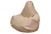 Кресло-мешок «Груша» (микровелюр, кофе с молоком)