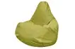 Кресло-мешок «Груша» (микровелюр, оливковый)