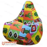 Кресло-мешок «Груша. Кактус» (жаккард)1