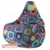 Кресло-мешок «Груша. Мумбо» (жаккард)1