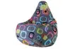 Кресло-мешок «Груша. Мумбо» (жаккард)