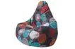 Кресло-мешок «Груша. Рингс» (жаккард)