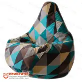 Кресло-мешок «Груша. Ромб-03» (жаккард)1