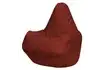 Кресло-мешок «Груша» (экокожа, бордовый)