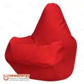 Кресло-мешок «Груша» (экокожа, красный)1