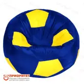 Кресло-мешок «Мяч» (полиэстер, сине-желтый)1