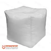 Пуфик «Куб» (полиэстер, белый)1