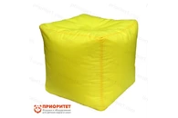 Пуфик «Куб» (полиэстер, желтый)