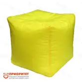 Пуфик «Куб» (полиэстер, желтый)1