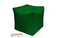 Пуфик «Куб» (полиэстер, зеленый)