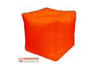 Пуфик «Куб» (полиэстер, оранжевый)
