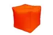 Пуфик «Куб» (полиэстер, оранжевый)