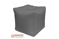 Пуфик «Куб» (полиэстер, серый)