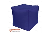 Пуфик «Куб» (полиэстер, синий)
