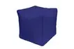 Пуфик «Куб» (полиэстер, синий)