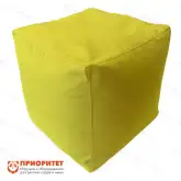 Пуфик «Куб» (микророгожка, лайм)1