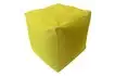 Пуфик «Куб» (микророгожка, лайм)