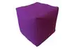 Пуфик «Куб» (микророгожка, фиолетовый)