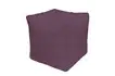Пуфик «Куб» (велюр, бархатистый фиолетовый)