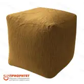 Пуфик «Куб» (рогожка, коричневый)1