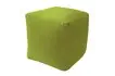 Пуфик «Куб» (рогожка, лайм)