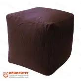 Пуфик «Куб» (рогожка, темно-серый)1