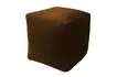 Пуфик «Куб» (рогожка, шоколадный)