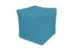 Пуфик «Куб» (микровелюр, бирюзовый)