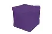 Пуфик «Куб» (микровелюр, фиолетовый)