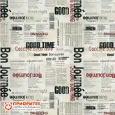 Пуфик «Куб. Газета» (жаккард)1