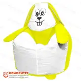 Кресло-мешок «Зайка» (полиэстер, желтый)1
