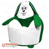 Кресло-мешок «Зайка» (полиэстер, зеленый)1