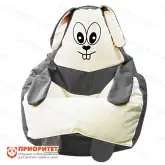 Детское кресло-мешок «Зайка» (серый)1