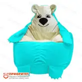 Кресло «Мишка» (бирюзовое)1