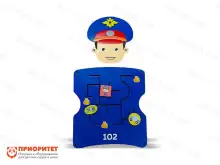 Дидактическая панель «Кем стать? Полицейский»1