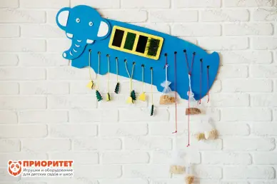 Бизиборд «Отважный слонёнок» Бизиборд «Отважный слонёнок»