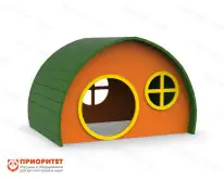 Домик для детской площадки «Нора Хоббита»1