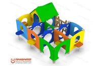 Игровой дворик-лабиринт «Акуленок»