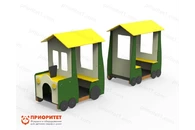 Игровой модуль «Паровозик с вагоном»