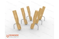 Элемент полосы препятствий «Ногоступ» Wood